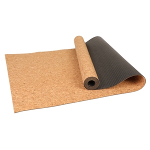 Rollos de Esterilla de Yoga de PVC Lavables y Ecológicos al por Mayor, Esterillas de Yoga de Corcho <span class=keywords><strong>para</strong></span> <span class=keywords><strong>Ejercicio</strong></span> y Fitness - Product Image 3