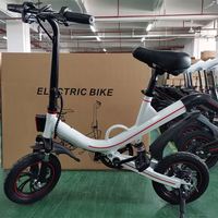OUXI V1 Vélo électrique pliable 250W 350W 12 '14' 16 'Vélo électrique de ville pliable avec assistance au pédalage Vélo électrique