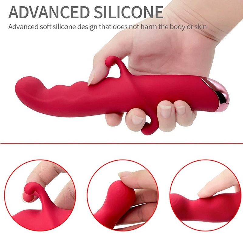 belle sex toys Rhyxen – Rabbit Ears Cock Ring Vibrator main image 1