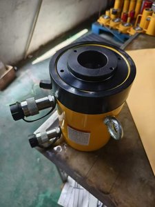 Cilindro hidráulico hueco de doble acción de alta calidad con certificación CE, modelo RRH-603, capacidad 60t, carrera 89 milímetros, reemplazo Enerp - Product Image 4