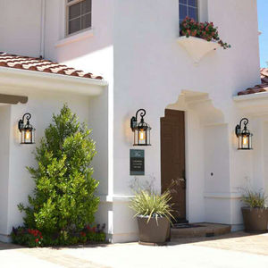 <strong>Vintage</strong> Cage Shape <strong>Light</strong> European Style High Quality Aluminum Garden Lamp - Product Image 4