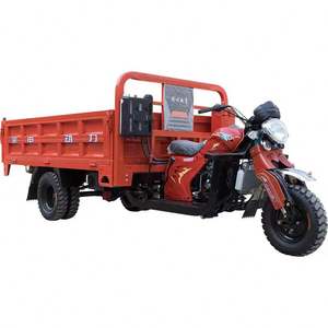 Triciclo de motor de carga de 200cc de combustible de refrigeración por agua con furgoneta de entrega de fuerza - Product Image 1