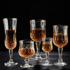 <strong>Wholesale</strong> Personalized Lead Free Stemmed <strong>Champagne</strong> Glass Luxury Diamond Wine Glass - Product Image 1