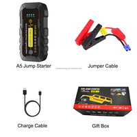Démarreur de batterie portable 12V à courant de crête 1000A, booster de batterie de voiture d'urgence, batterie externe – Meilleures ventes