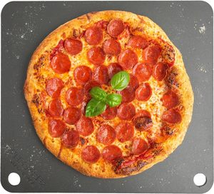 Piastra <span class=keywords><strong>per</strong></span> <span class=keywords><strong>Pizza</strong></span> in Acciaio al Carbonio 30-40cm |   <span class=keywords><strong>Teglia</strong></span> da <span class=keywords><strong>Forno</strong></span> Professionale Ecologica Spessa 6mm, Adatta <span class=keywords><strong>per</strong></span> Uso Interno ed Esterno - Product Image 2