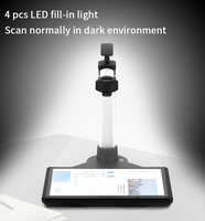 Escáner de Documentos Inteligente Multifuncional con Cámara Dual HD de 16MP + 2MP Píxeles, Extensible, USB, 60 Páginas/Min, A3/A4, Rotación de 360°/180°