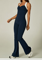 Combinaison de yoga et fitness une pièce pour femme, color block, coupe ajustée, haute élasticité, pour entraînement sportif et activités de plein air – Grande Vente