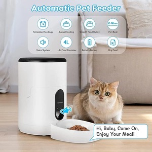 Wifi thông minh video <span class=keywords><strong>Pet</strong></span> Feeder tự động Dog cat food Dispenser với ứng dụng điều khiển, camera giám sát và phần hệ thống cho ăn - Product Image 3