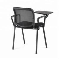 Chaise de bureau et scolaire pour le personnel, les étudiants, l'université, les réunions, chaise avec coussin