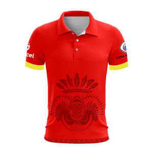 Polo Homme Personnalisé 2026 – Nouveauté Tendance : Maillot de Rugby NRL PNG LNG Kumuls - Product Image 6