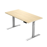 Bureau à panneau numérique Tables électriques à hauteur réglable Bureau d'ordinateur debout pour le bureau Bureau de levage à double moteur