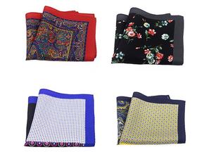 <span class=keywords><strong>Sciarpa</strong></span> quadrata da <span class=keywords><strong>uomo</strong></span> all'ingrosso di alta qualità da <span class=keywords><strong>uomo</strong></span> in seta da sposa completo tascabile <span class=keywords><strong>sciarpa</strong></span> fazzoletto presente - Product Image 3