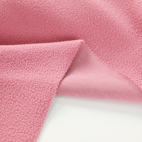 Farb anpassung 350g/m² dickes, festes, doppelseitiges Micro-Polyester-Home-Deco-Polar-Fleece-Gewebe