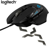 Mouse Gaming Profesional Logitech G502 HERO RGB 25600DPI Mouse Pemrograman dengan Sinkronisasi Cahaya yang Dapat Disesuaikan untuk Gamer