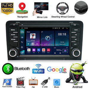 1 + 32G Auto <span class=keywords><strong>Android</strong></span> Car Radio Multimedia Player Carplay GPS navegación DSP RDS 2 Din para AUDI A3 2008-2012 <span class=keywords><strong>Android</strong></span> Navigation - Product Image 2