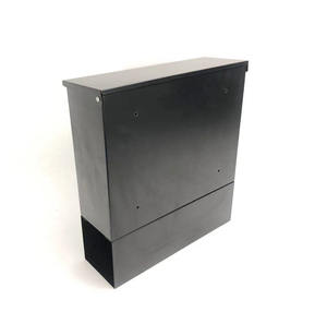 Color Negro periódico <span class=keywords><strong>de</strong></span> Metal moderno hogar buzón montado en la pared con las llaves <span class=keywords><strong>de</strong></span> <span class=keywords><strong>correos</strong></span> <span class=keywords><strong>carta</strong></span> Caja Postal <span class=keywords><strong>de</strong></span> - Product Image 6