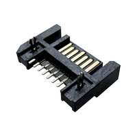 Connecteur SATA / Serial ATA OEM ODM 7 broches 15 broches 22 broches mâle femelle DIP SMT à souder