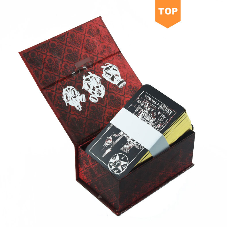 Золотая фольга, карты Для Таро, индивидуальная печать карт для таро, Оракл Уайт, высокое качество, Лидер продаж на Amazon, Фабрика карт Таро