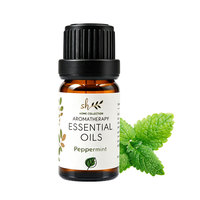 Huile Essentielle de Menthe Poivrée 100% Pure en Gros OEM ODM Naturelle Pressée à Froid pour Aromathérapie Diffuseur et Utilisation en Spa