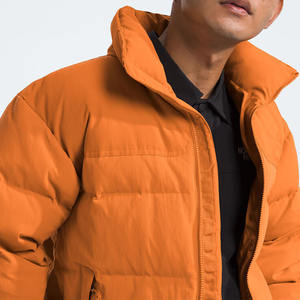 Chaqueta cortavientos de algodón y poliéster para hombre, abrigo de invierno del Norte unisex con etiqueta personalizada para <span class=keywords><strong>mujer</strong></span> - Product Image 2