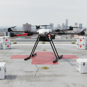 Mapping Surveying Hexacopter <b>Drone</b> Professional Industrial UAV 3KM Plastic Construction for Infrastructure Inspection 3D - Product Image 4