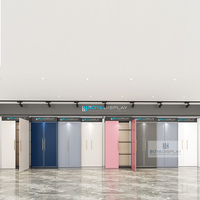 Solutions de hall d'exposition en pierre présentoir de porte en bois professionnel présentoir de porte d'armoire présentoir de porte personnalisé
