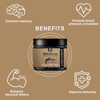 Extrait de Shilajit Naturel OEM Qualité Or 50g Résine de Shilajit Liquide Pure Naturelle Supplément de Résine de Shilajit Pur de l'Himalaya