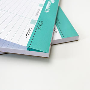 Factory Directly Custom Weekly Environmentally Friendly <b>Paper</b> To Do List A5 A6 Office Use Custom Printing Notepad - Product Image 5