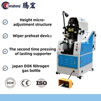 Machine automatique hydraulique pour la fabrication de talons de chaussures de sport pour hommes, avec technologie de fixation efficace
