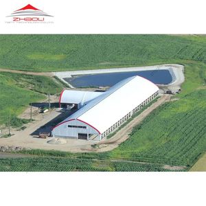 50x100ft OEM/ODM 100-150kmh carico del vento <span class=keywords><strong>tufo</strong></span> capannone Pre ingegneria struttura in acciaio edificio - Product Image 4