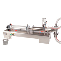 Machines de remplissage pneumatiques pour jus, shampooings et liquides, à 1, 2 ou 4 têtes