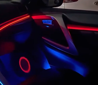 Iluminación Ambiental Dinámica LED de 64 Colores y 12V para Pajero 2016-2022, Accesorios Decorativos Interiores Symphony