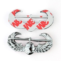 Artigifts Professionnel Plaqué Chrome En Gros Grill Voiture Badges Autocollants Personnalisé 3d Voiture logo Métal Emblème Badge