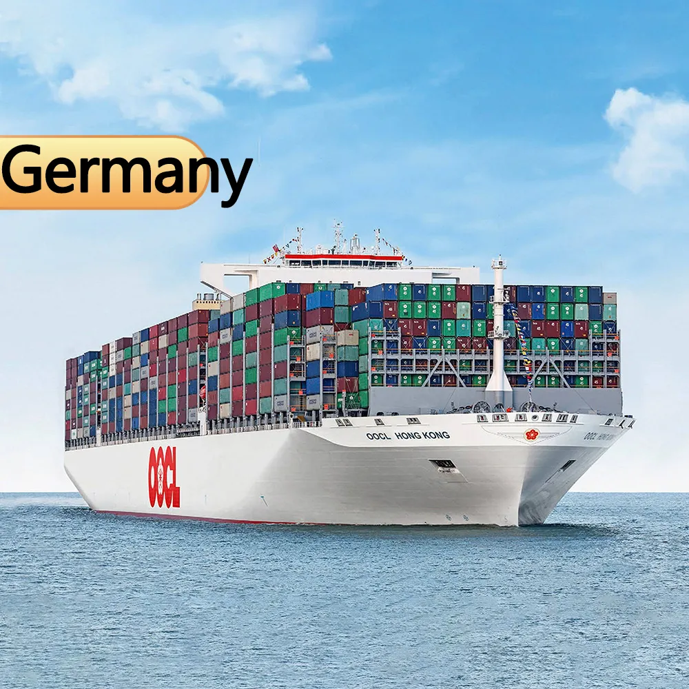 Lcl fcl 20ft 컨테이너 가격 dap 해상 해상화물 배송 선적의 독일