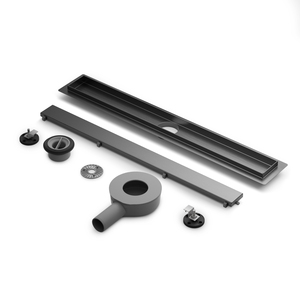 Nhà Máy Giá Gunmetal Màu Xám Thép Không Gỉ Phòng Tắm Thoát Nước Sàn Với Xoay Cơ Sở Cho Mịn Clog Miễn Phí Thoát Nước - Product Image 4