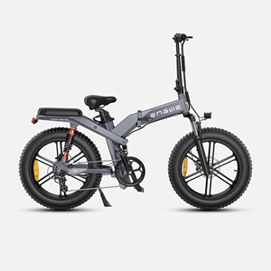 UE EE. UU. Almacén 20 pulgadas Fat Tire Bicicleta eléctrica plegable <span class=keywords><strong>1000W</strong></span> (pico) 93 millas Triple SUSPENSIÓN COMPLETA E-bike plegable X20 - Product Image 1