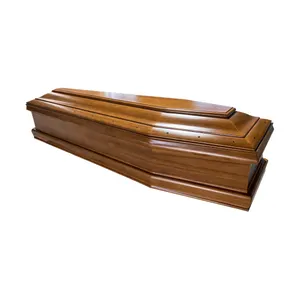 高品质欧式葬礼木制棺材和棺材葬礼用品