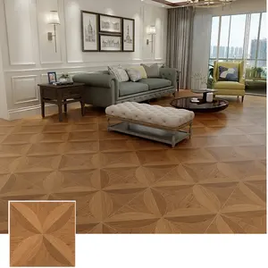 600*600mm Matte Finish Porcelain Glazed Wood Look Ceramic Tiles Floor For Kitchen Living room Bedroom