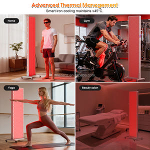 Panneau de luminothérapie LED MEZANS 9 longueurs d'onde 1152 pièces QB1152-PRO avec écran tactile, contrôle de bureau, garantie de 2 ans - Product Image 2