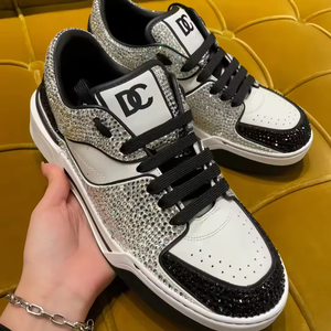Sneakers de luxe de haute qualité, respirantes, personnalisées, de la marque Dolcegabban D, originales, chaussures décontractées pour hommes, chaussures de sport, chaussures épaisses - Product Image 5