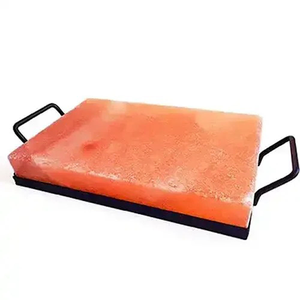 Heat Resistant Himalayan Salt Grilling <b>Plate</b> 12x8x1.5" Non-Stick BBQ <b>Surface</b> for Perfect Steak Crust HACCP Certified - Product Image 5