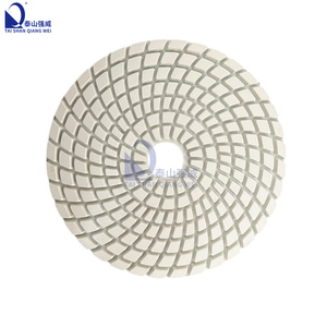 Disques de polissage <span class=keywords><strong>diamant</strong></span>és de 4 pouces, épaisseur 3 mm, pour utilisation à l'eau sur pierre, marbre, granit, quartz, terrazzo et sols en béton - Product Image 2
