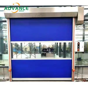 <span class=keywords><strong>Puerta</strong></span> rápida con cremallera automática, persiana <span class=keywords><strong>enrollable</strong></span> de PVC, <span class=keywords><strong>puerta</strong></span> de alta velocidad, <span class=keywords><strong>puerta</strong></span> de cremallera de plástico con buen sellado para cuarto de <span class=keywords><strong>ducha</strong></span> de aire - Product Image 3