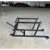 Pengangkat Snowmobile 800LB dengan Kit Roda, Tuas Snowmobile Tugas Berat, dan Stand Kerja