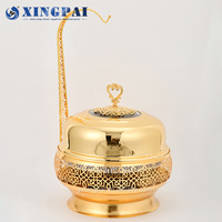 XINGPAI Rond de luxe suspendu chauffe-plats hôtel mariage Buffet équipement chauffage ensemble de chauffe-plats pour restauration restaurant
