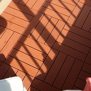 Cubierta de empalme de suelo de madera de plástico anticorrosión DIY para balcones al aire libre renovación de <span class=keywords><strong>terraza</strong></span> de patio - Product Image 1