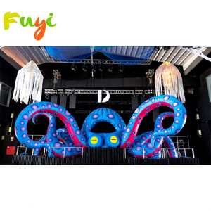 <span class=keywords><strong>Cabina</strong></span> de <span class=keywords><strong>DJ</strong></span> Inflable con Forma de Pulpo LED Grande, Fondo Portátil Inflable para <span class=keywords><strong>DJ</strong></span>, Decoración para Fiestas y Eventos - Product Image 4