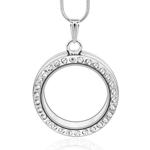 DIY memoria medallón flotante de aleación de vidrio templado de pequeños encantos lindo pequeña imagen 30mm medallón colgante de cristal NO collar - Product Image 2