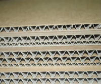 Drei Schichten Wellpappe B Schlitz größe, Dicke 2,5-3mm, Karton, jede Größe Custom