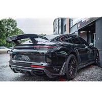 Mise à niveau de haute qualité nouveau style kits de carrosserie en fibre de carbone sèche accessoires de voiture pour porsche panamera 971